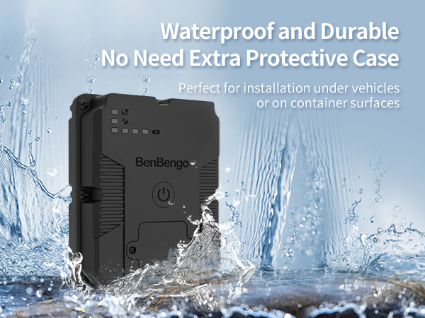 Waterproof vehicle tracker