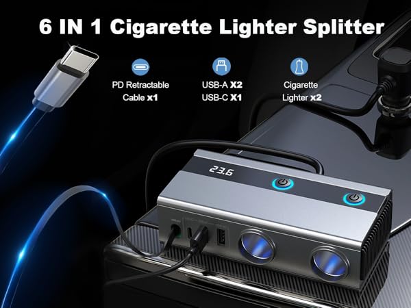 car cigarette lighter adapter