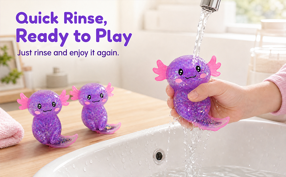 Squeeze Toys - Axolotl Squishy