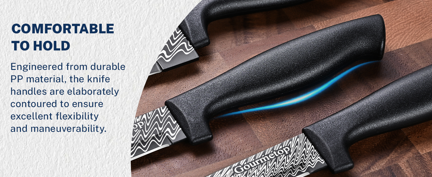 kitchen knife set 3 pcs knives 