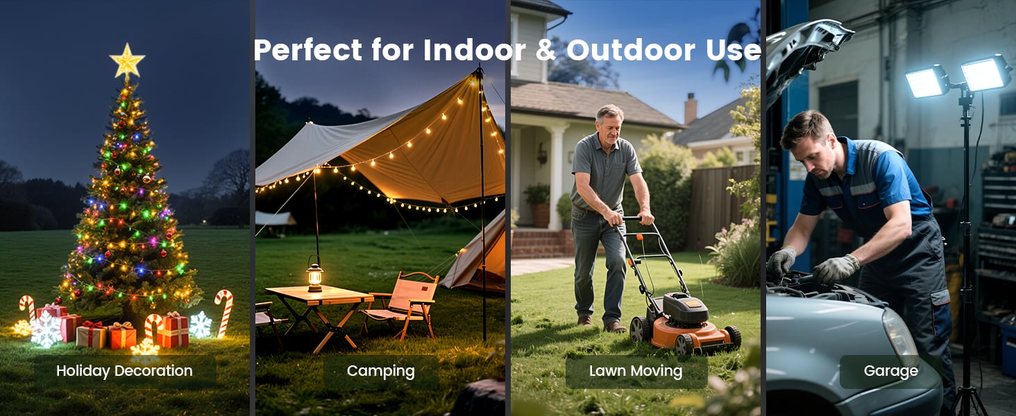 Inoor &amp;amp; Outdoor Use