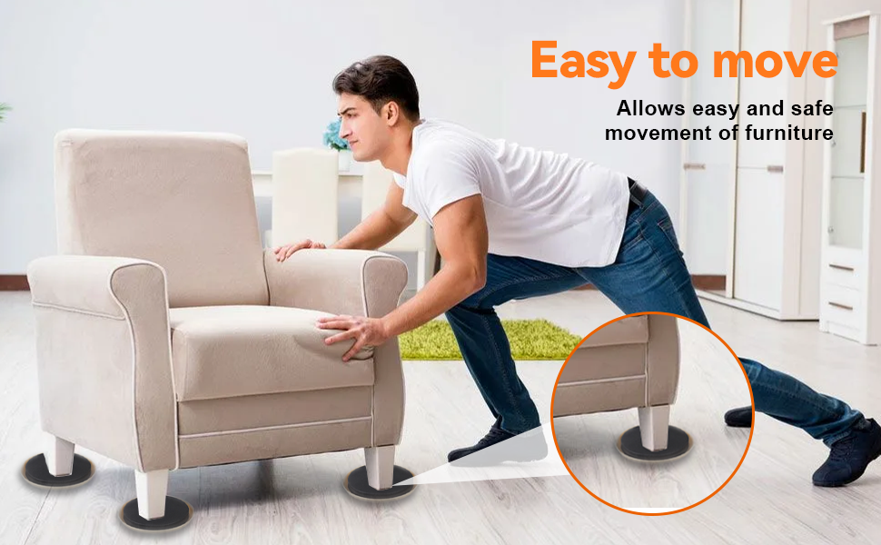 10PCS Furniture Sliders