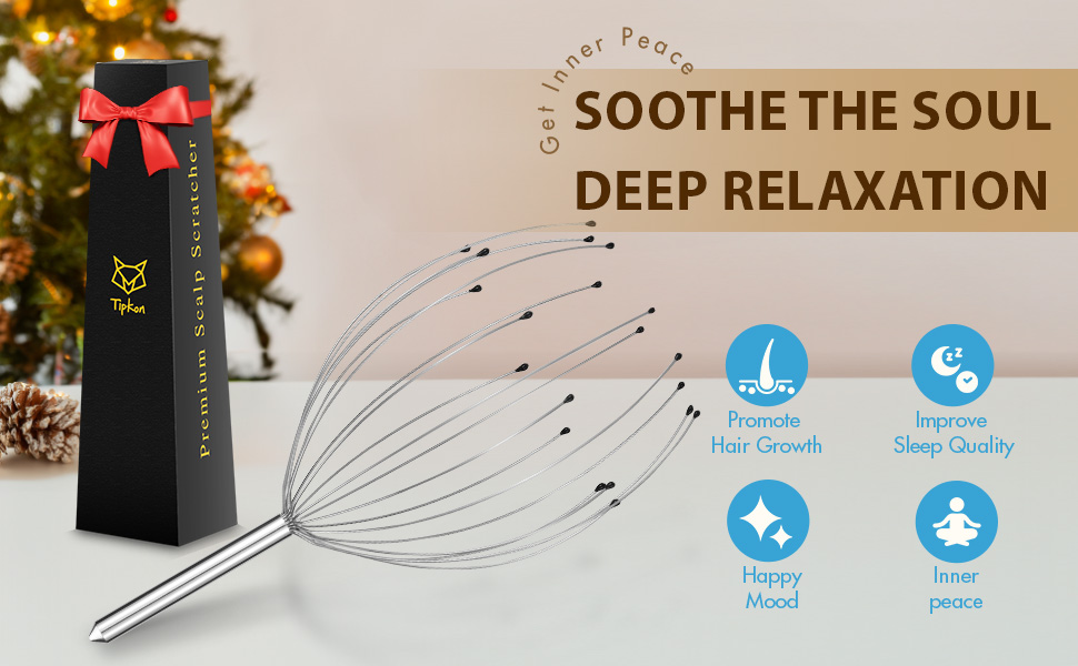 TIPKON head massager back scratcher