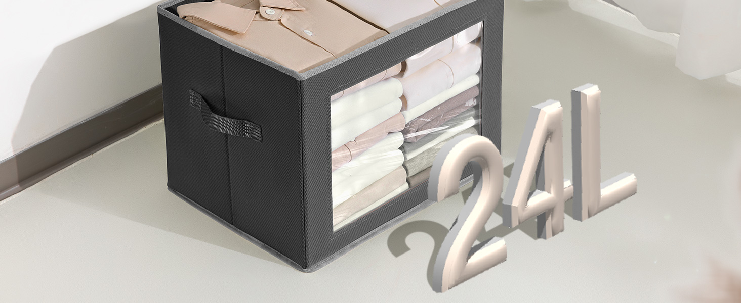 canvas storage bins