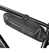 ROCKBROS Bike Frame Bag Bike Triangle Bag Water Resistant Bicycle Under Top Tube Bag Colorful Ref...