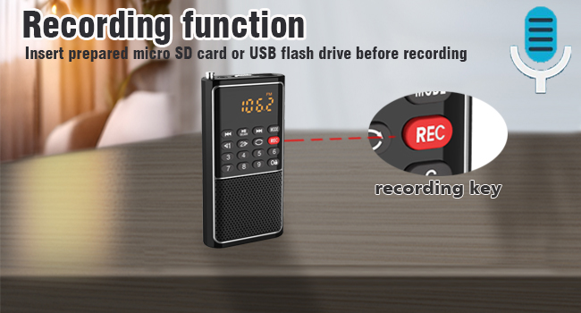 Support recording function