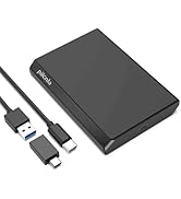 PILCNLA Portable External Hard Drive,USB-C,HDD USB 3.0,for Windows, Mac,Android,TV,Phone,Laptop,D...