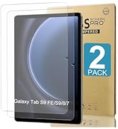 2 PACK- Tempered Glass Screen Protector for Samsung Galaxy Tab S9 FE 5G 10.9 inch and Galaxy Tab ...