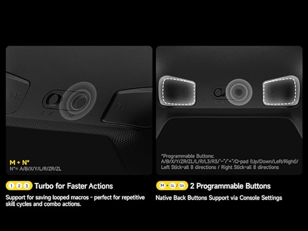 switch 2 controller with marco buttons