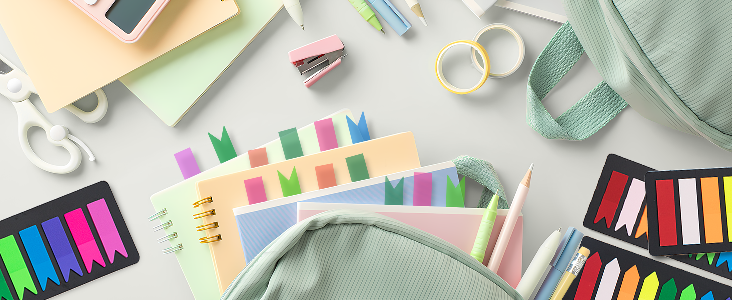 page markers