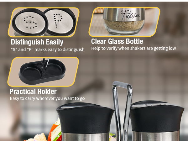 salt and pepper shakers