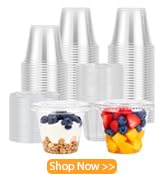 9 oz clear plastic cups