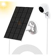 Solar Panel for Wyze Cam Outdoor,5V 3.5W USB Port Solar Panel Compatible with Wyze Cam Outdoor V2...