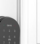 Devo G7 Smart Door Lock with Handle,6-in-1 Fingerprint Keyless Entry,APP Control,Fingerprint ID,A...