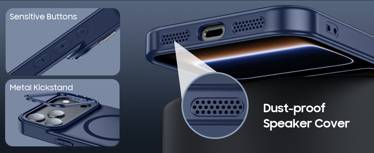 iPhone 17 pro Case with Camera Lens Protector