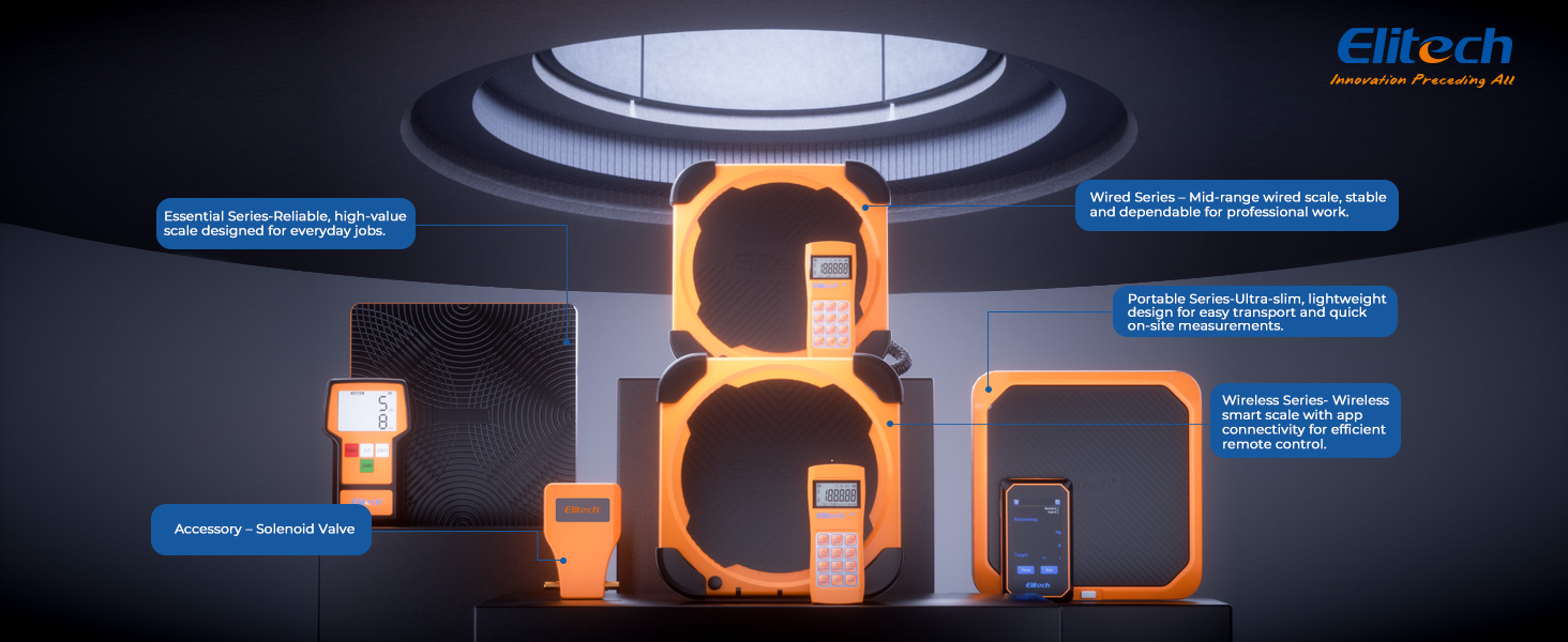 elitech refrigerant scale