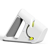 CAROTE 4-in-1 Knife Sharpener for Kitchen Knives Pocket Knife Sharpener Helps Repair, Restore,Pol...