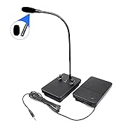 KOQICALL Window Speaker Intercom System Window Intercom Dual-Way Counter Intercommunication Anti-...