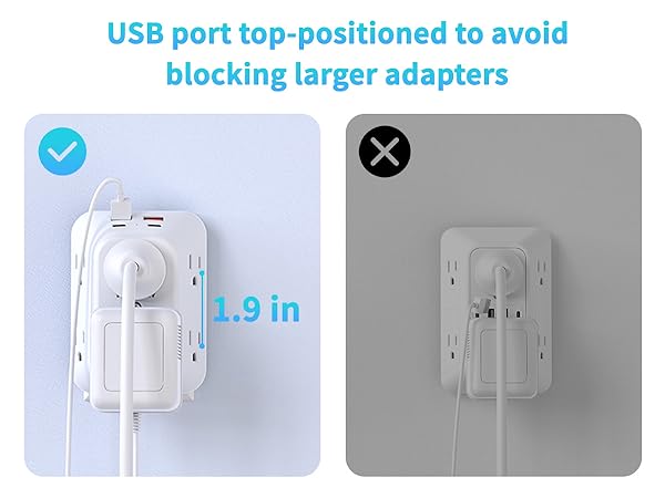 surge protector outlet