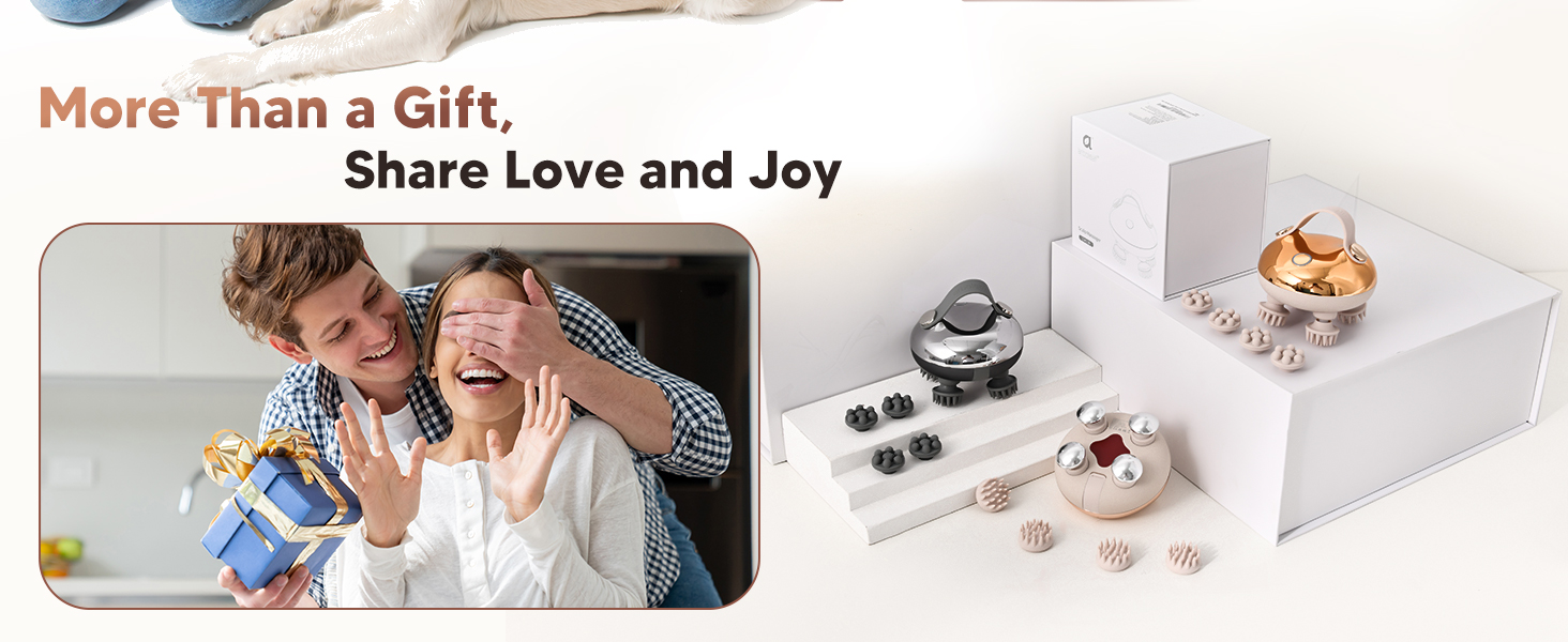 scalp massager gift for family holiday
