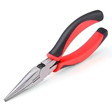 long nose pliers wire cutter tool kit set toolbox hand tools home house repairs DIY cut cable bend