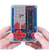 PEMENOL DIY Handheld Game Console Soldering Kit, Build Your Own Retro Gaming Device with 4 Games,...
