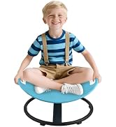 Casuenia Spinning Chair for Autistic Kids, Sensory Swivel Chair with Safety Handles, 330LBS Weigh...