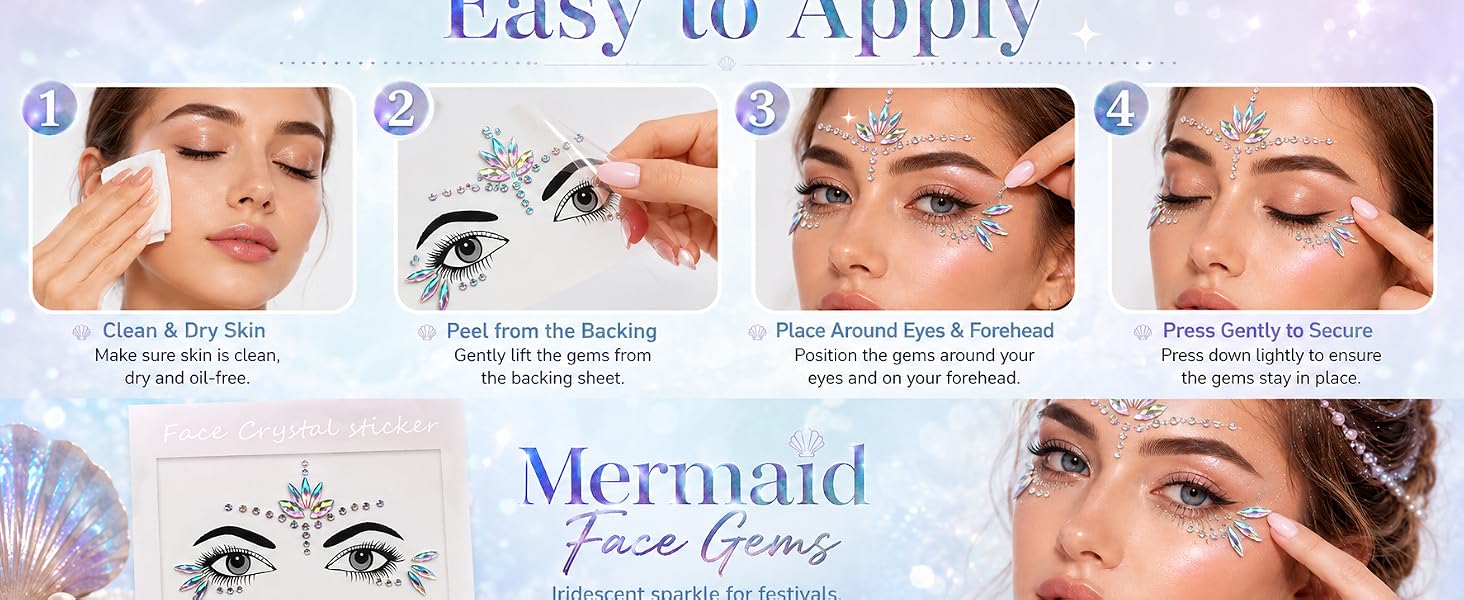 gems for face jewels stick on festival stickers tattoos
