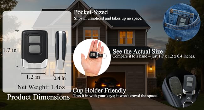 Compact &amp;amp;amp; Portable – Fits in Your Pocket, Palm, or Cup Holder