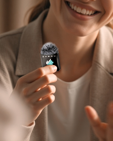 wireless lavalier microphone for iPhone