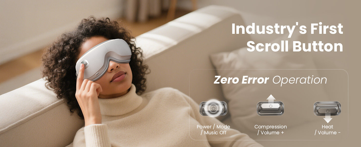 eye massager with heat and cooling eye mask for dry eye headaches migraine relief christmas gifts