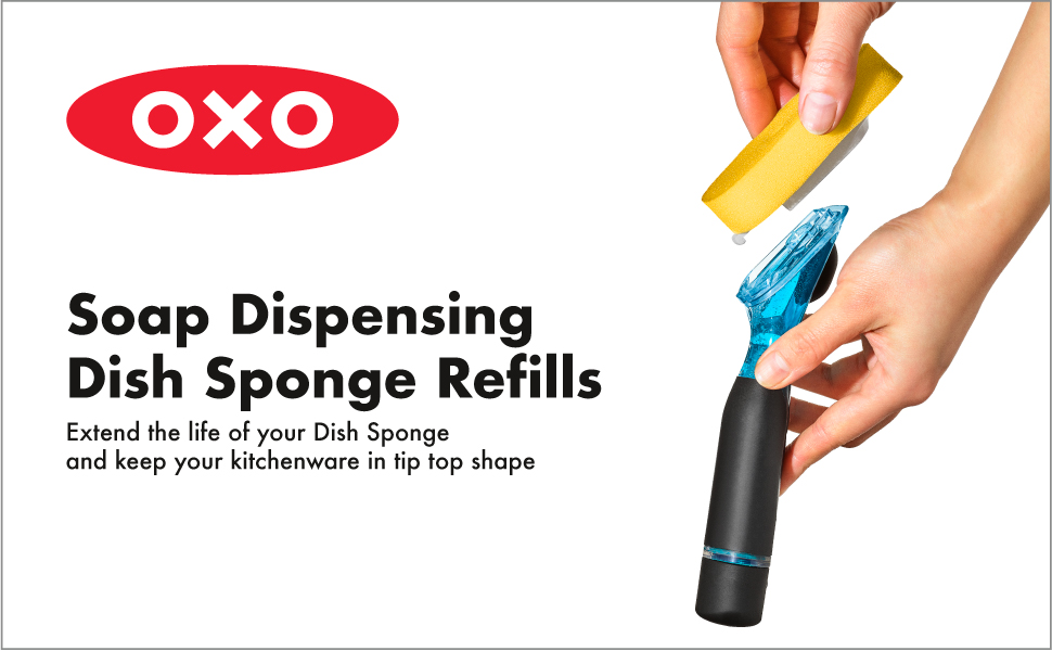 12361400? OXO Good Grips Soap Dispensing Dish Sponge Refill?