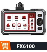 OBD2 Scanner ANCEL FX6100 Bidirectional Scan Tool, All Systems Car Diagnostic Scanner, Code Reade...