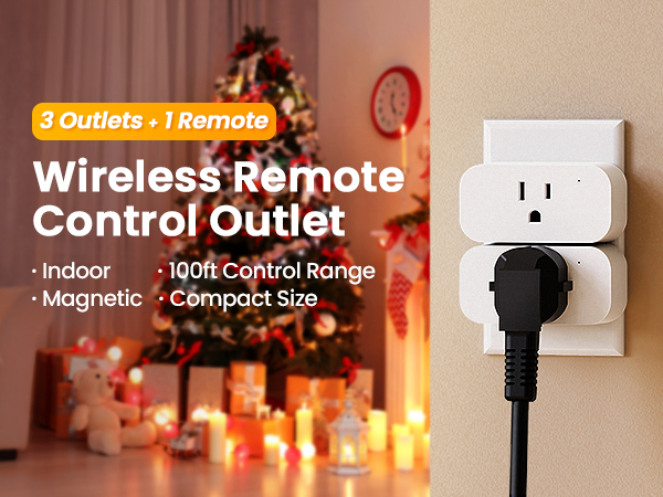 Mini Remote Control Outlet
