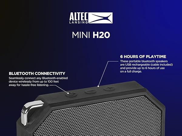 Mini H20 Bluetooth Speaker