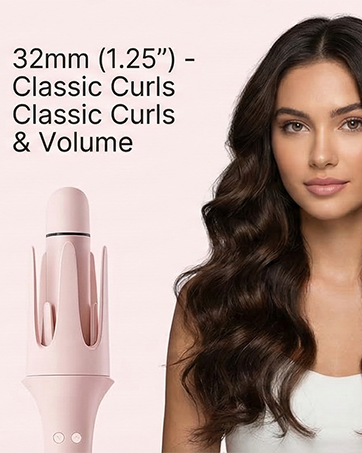 automatic rotating curling iron
