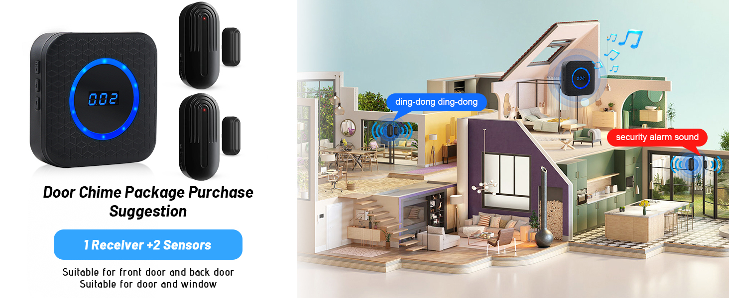 door bells &amp; chimes wireless