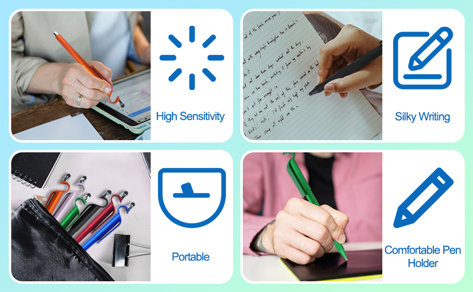 stylus pens for touch screens 3 in 1
