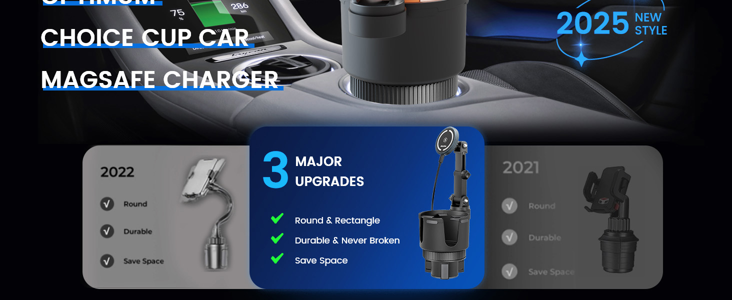OHLPRO MagSafe Car Mount Charger