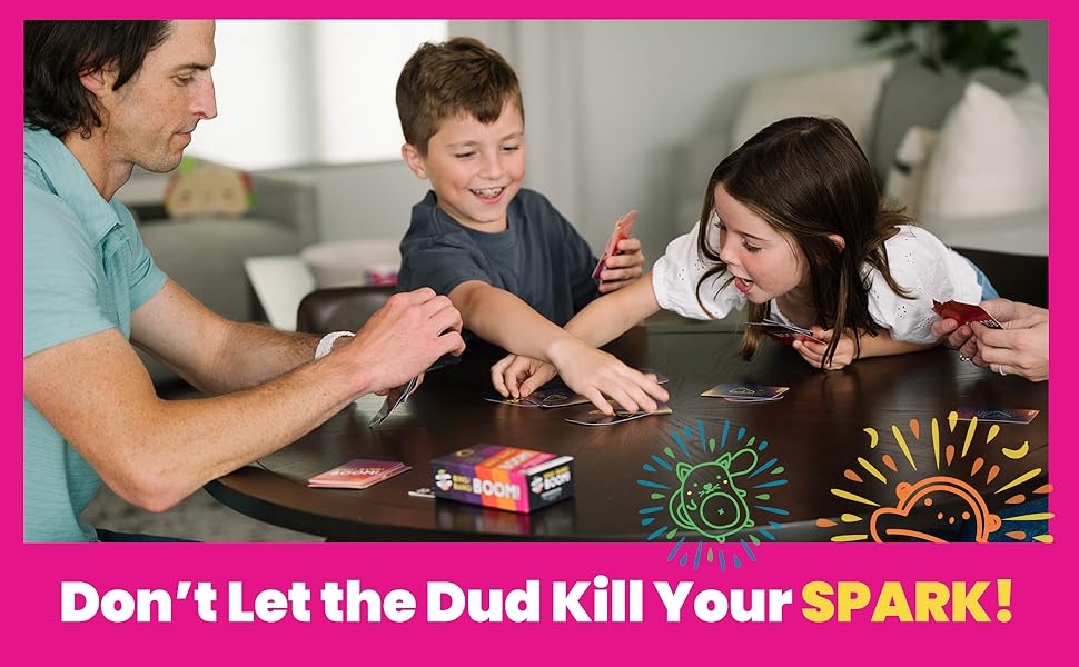 card game, family fun, quick to play, ages 7 and up, 2-6 players, wild fun