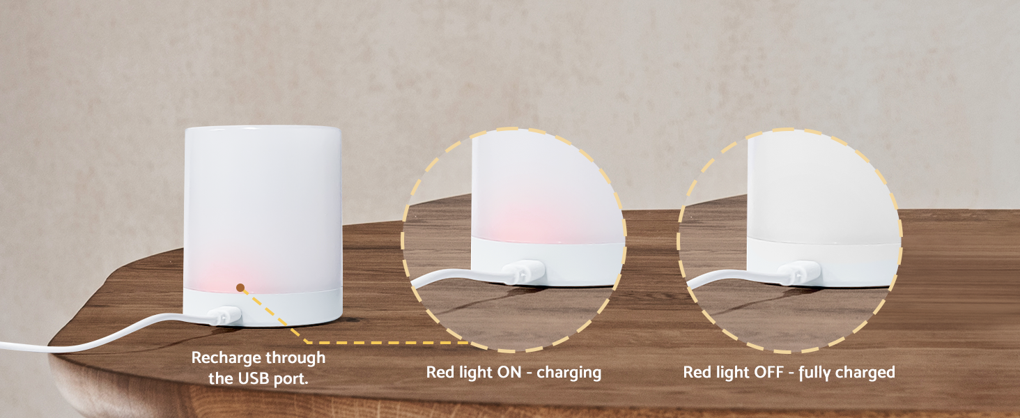 calming infants cord changes overnight mood bath nighttime chargable nightlights nite touch sensor 