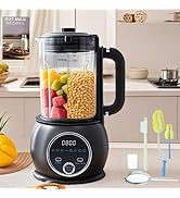 10 in 1 Nut Milk Maker Hot Blender,51oz Homemade Soy, Almond,Oat,Plant Based,Baby Food Maker 20 B...