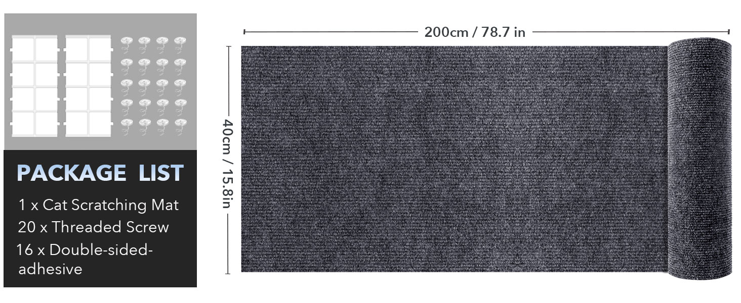 cat scratching mat