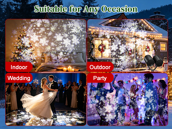 christmas lights outdoor projector