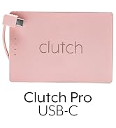 Clutch - Pro USB-C Portable Charger - Compatible with USB-C Devices - Power Bank - Magnetic Batte...