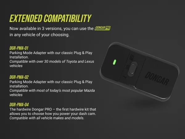 Compatible with all vehicle makes and models