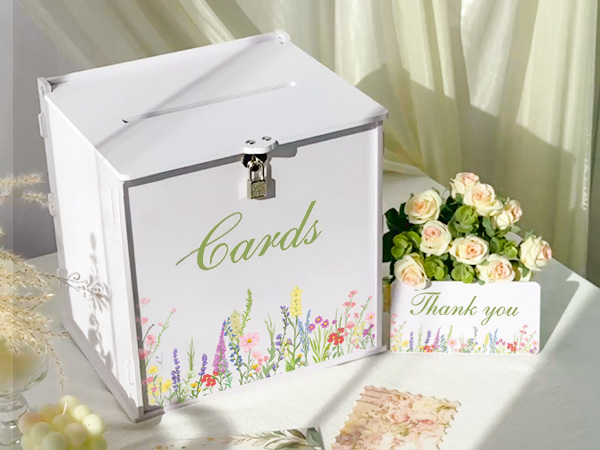 wedding card box