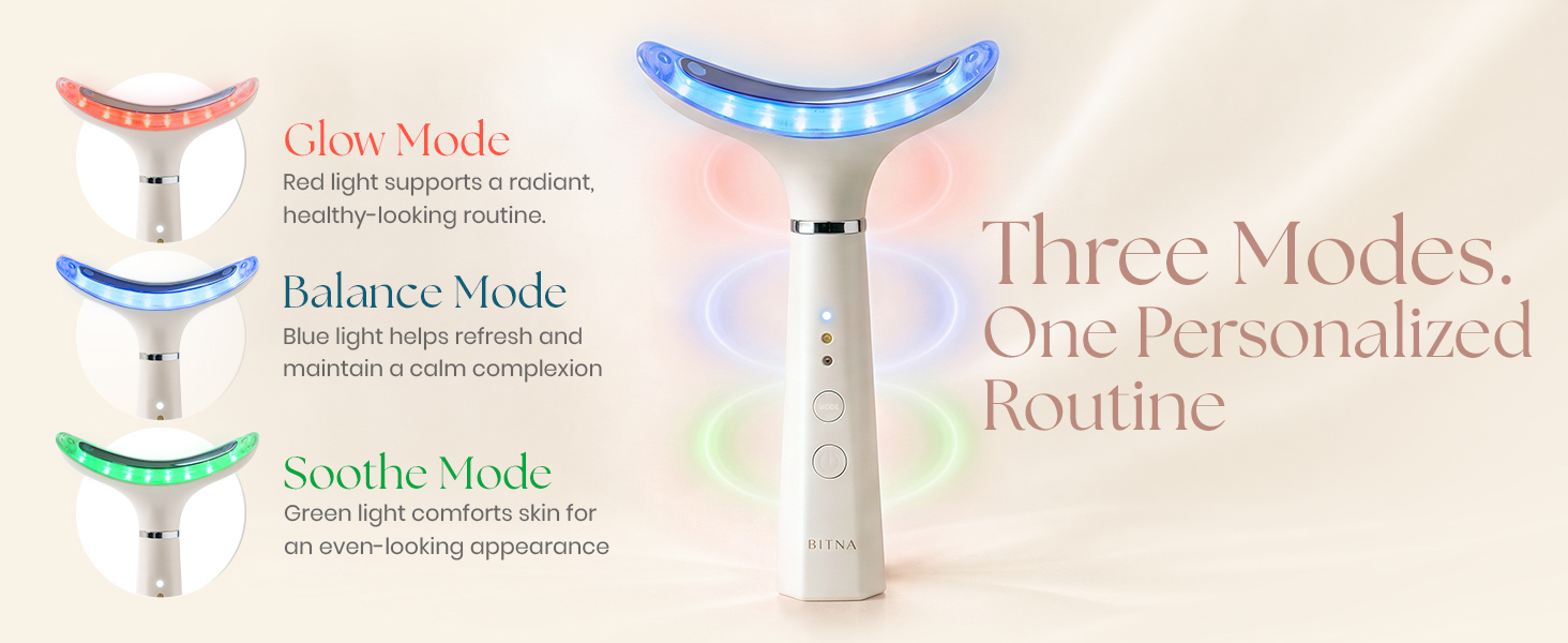 Glow Mode, Balance Mode, Soothe Mode. Three Modes. One Personalized Routine