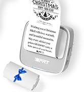 iDPRT Mini Sticker Printer, S2 Portable Sticker Maker Machine with 1 Roll Sticker Paper, Bluetoot...