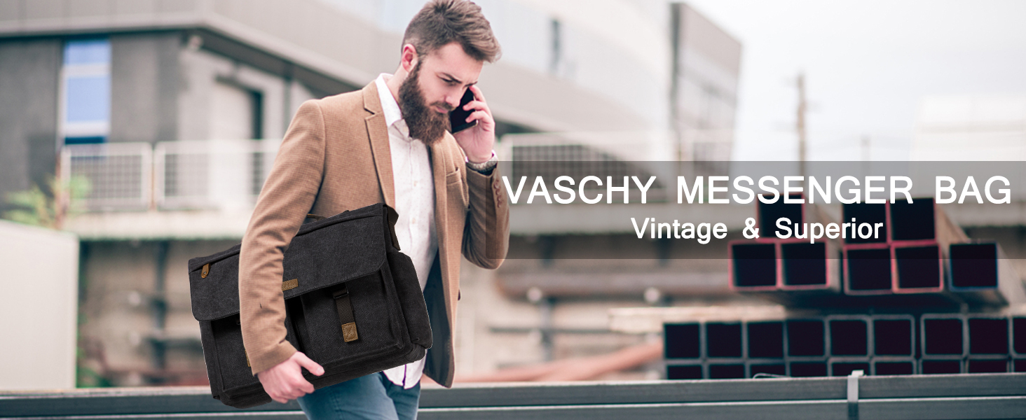 Canvas Messenger Bags for Work